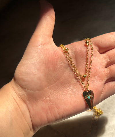 Evil Eye Layered Necklace