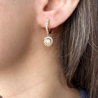 Dilkhush 18k Gold Plated Drop Earrings