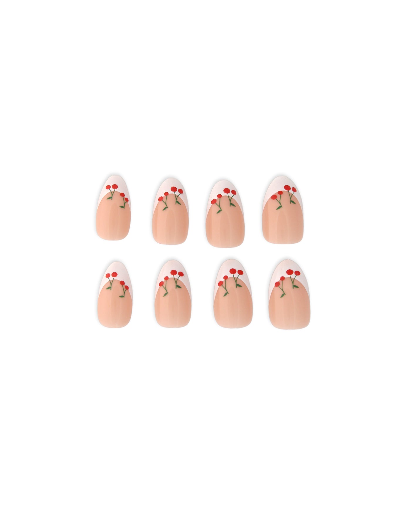 Cherry Press on Nails