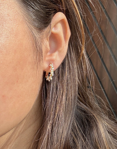 Hania 18k Gold Plated Hoops