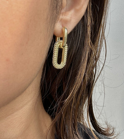 Omi 18k Gold Plated Earrings