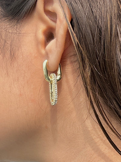 Omi 18k Gold Plated Earrings