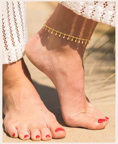 Kanan 18K Gold Plated Anklet