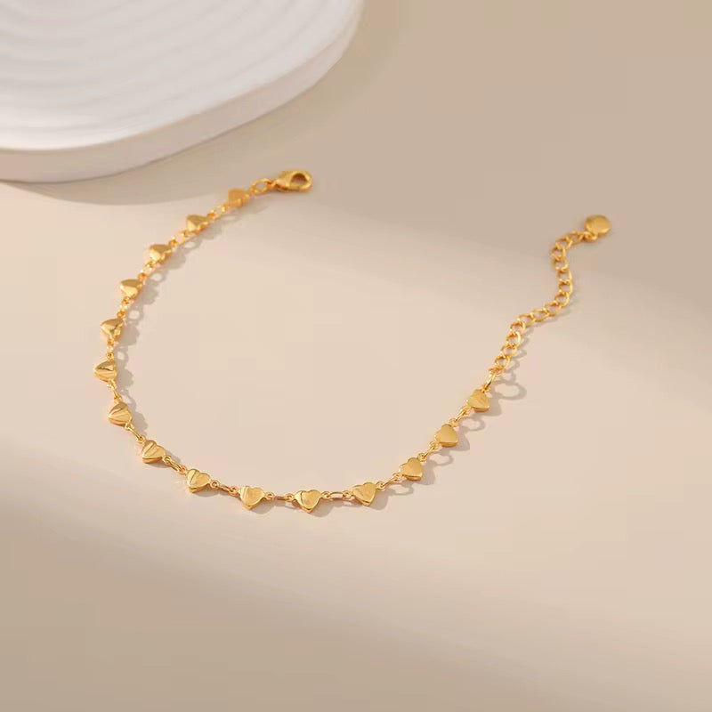 Zeya 18K Gold Plated Anklet