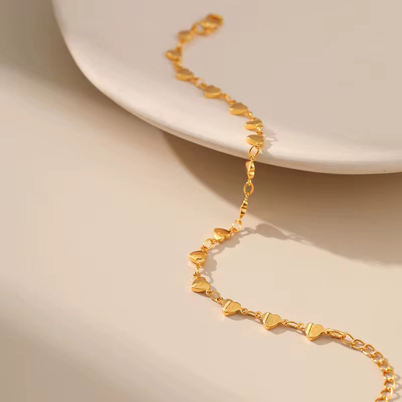 Zeya 18K Gold Plated Anklet