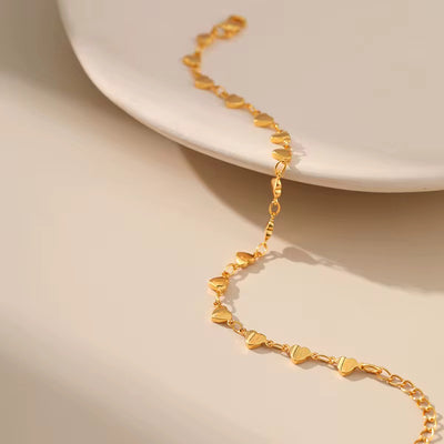 Zeya 18K Gold Plated Anklet