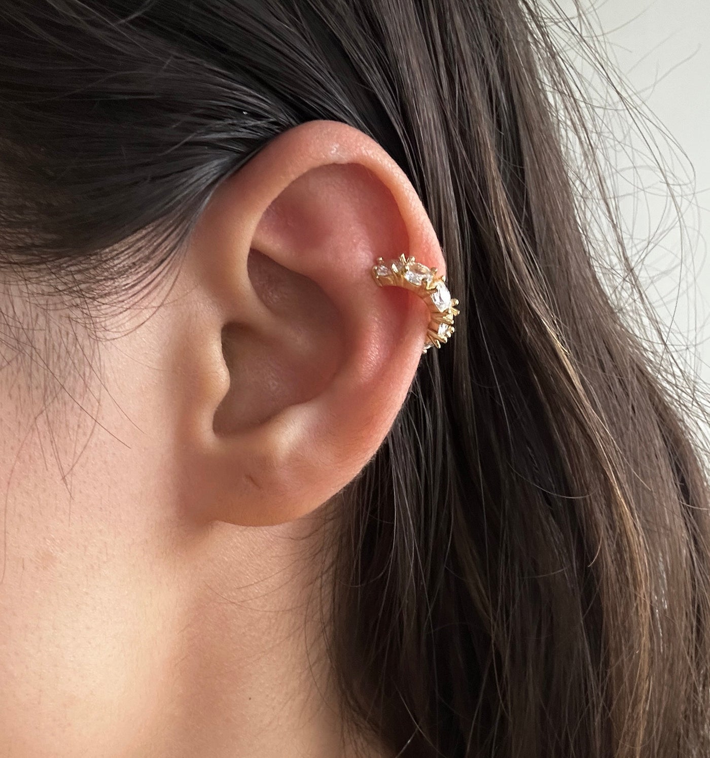 Elira 18K Gold Plated Ear Cuff