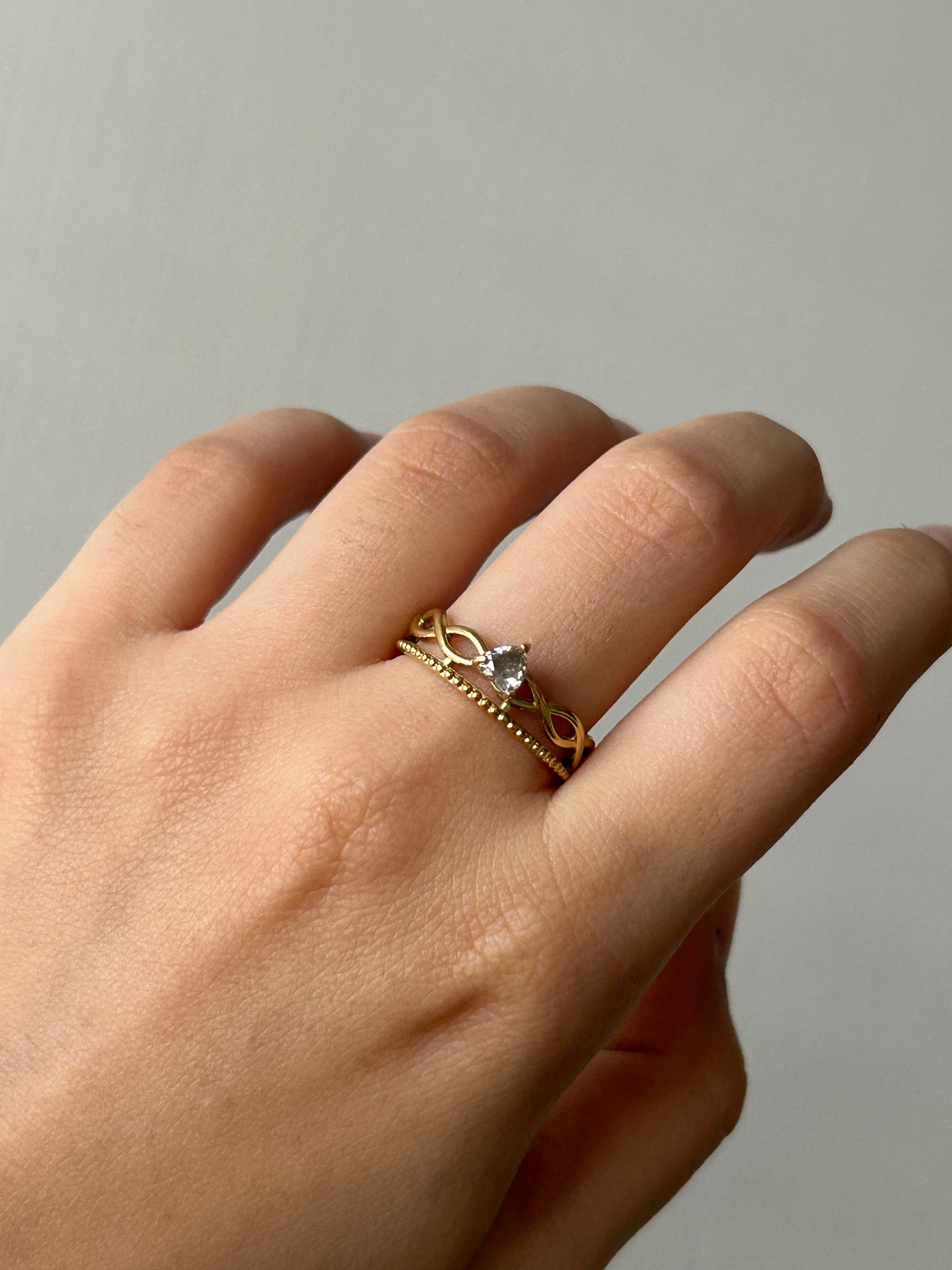 Diana 18K Gold Plated Ring