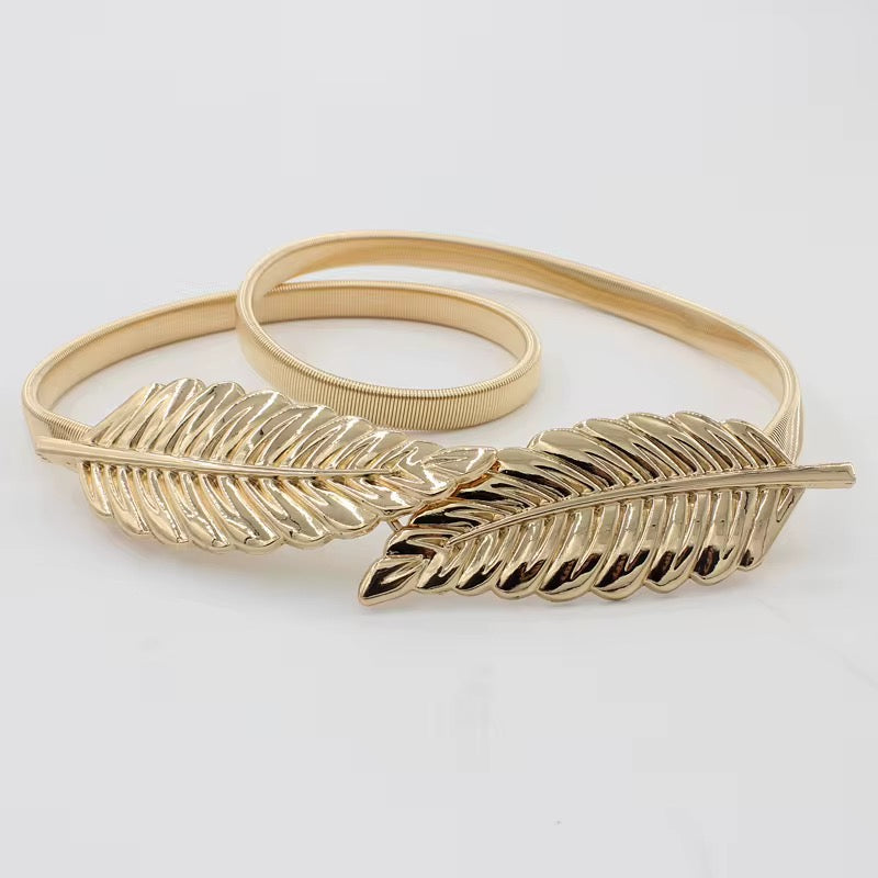 Liora Adjustable Metallic Belt