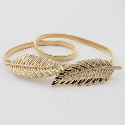 Liora Adjustable Metallic Belt