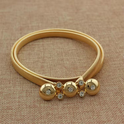 Bling Belle Metallic Belt