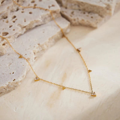 Emmi 18k Gold Plated Dainty Necklace