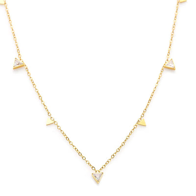 Emmi 18k Gold Plated Dainty Necklace