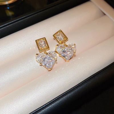 Love Drops 18k Gold Plated Earrings