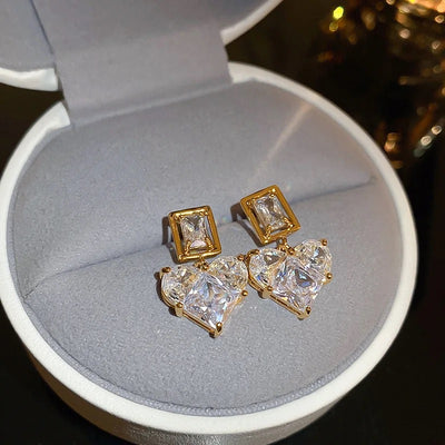 Love Drops 18k Gold Plated Earrings