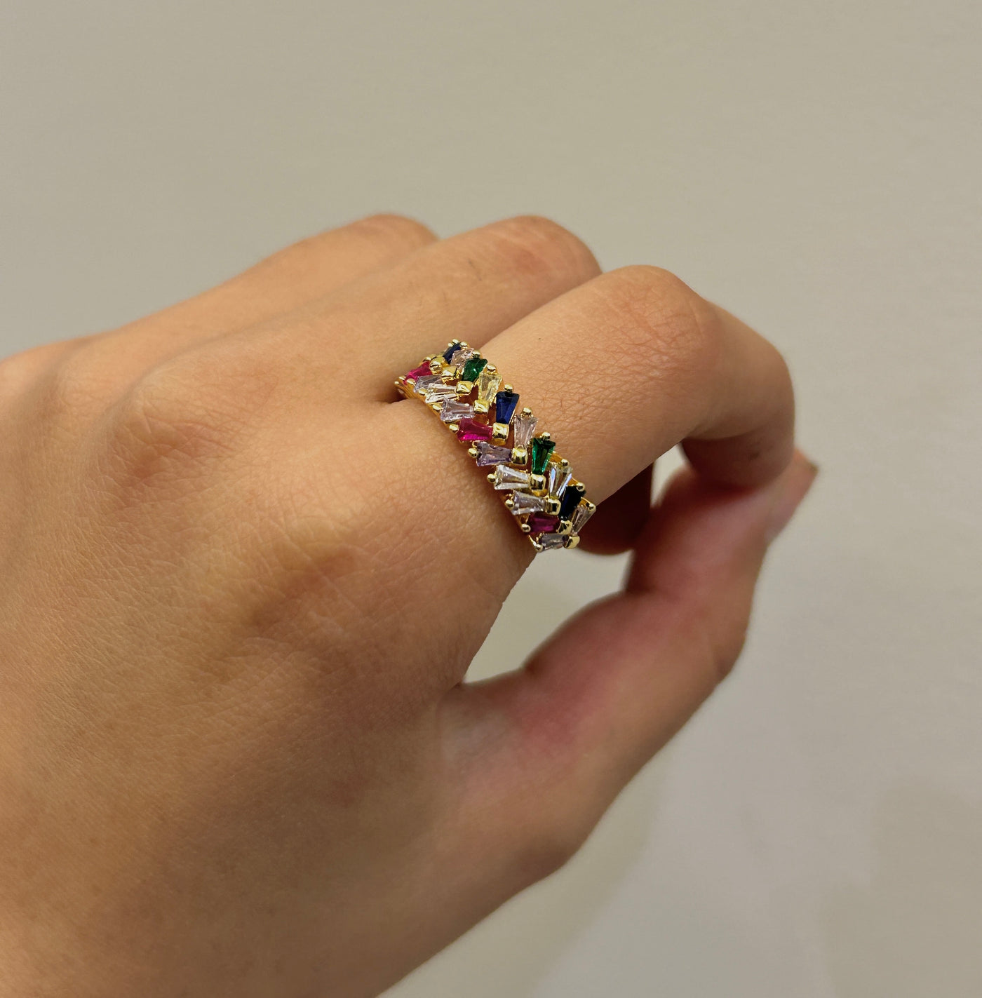 Petal 18k Gold Plated Ring