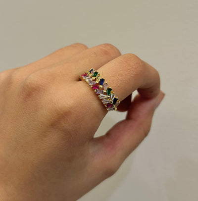 Petal 18k Gold Plated Ring