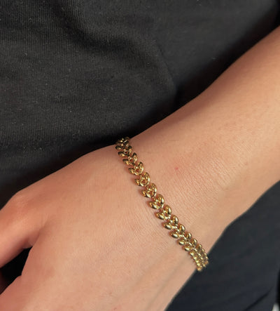 Cherish 18K Gold Plated Bracelet