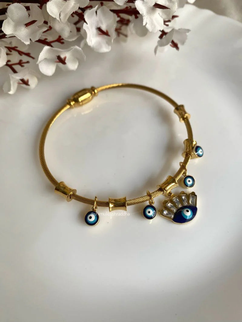Cosmic Evil Eye Charm Bracelet