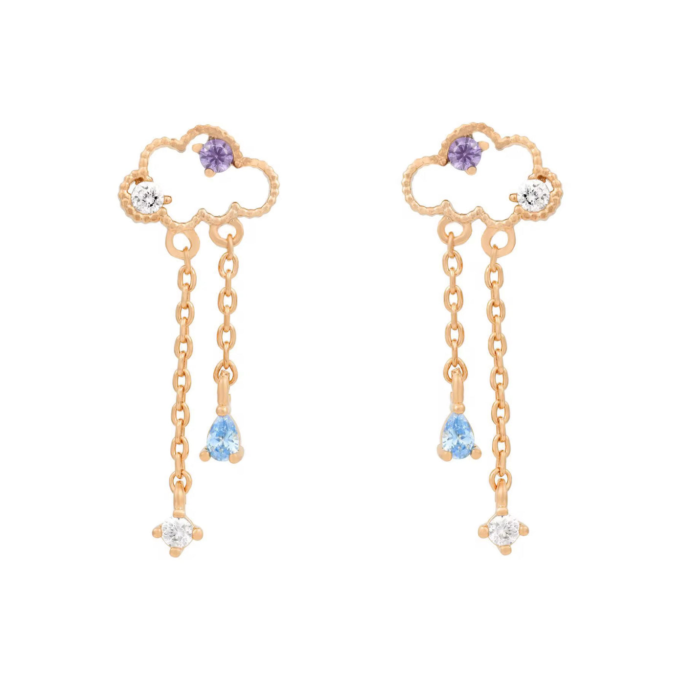 Cloud Nine 18k Gold Plated Earrings