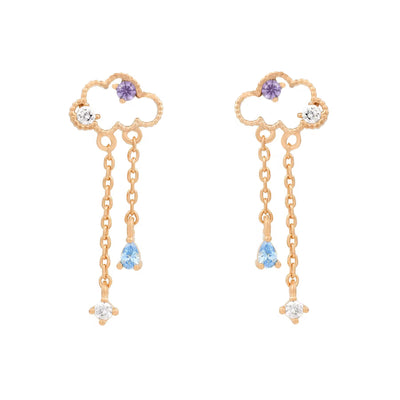 Cloud Nine 18k Gold Plated Earrings