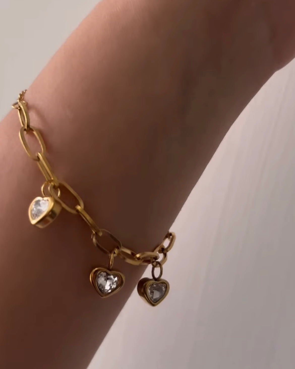 Lovelace 18k Gold plated bracelet