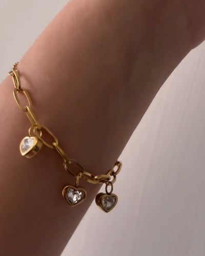 Lovelace 18k Gold plated bracelet