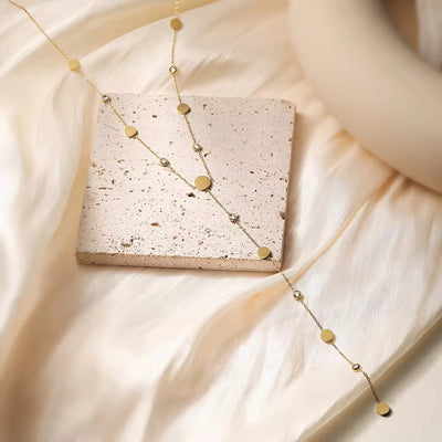 Adya 18k gold plated necklace