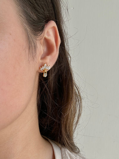 Liora 18K Gold Plated Earrings