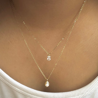 Krisha 18k gold plated necklace