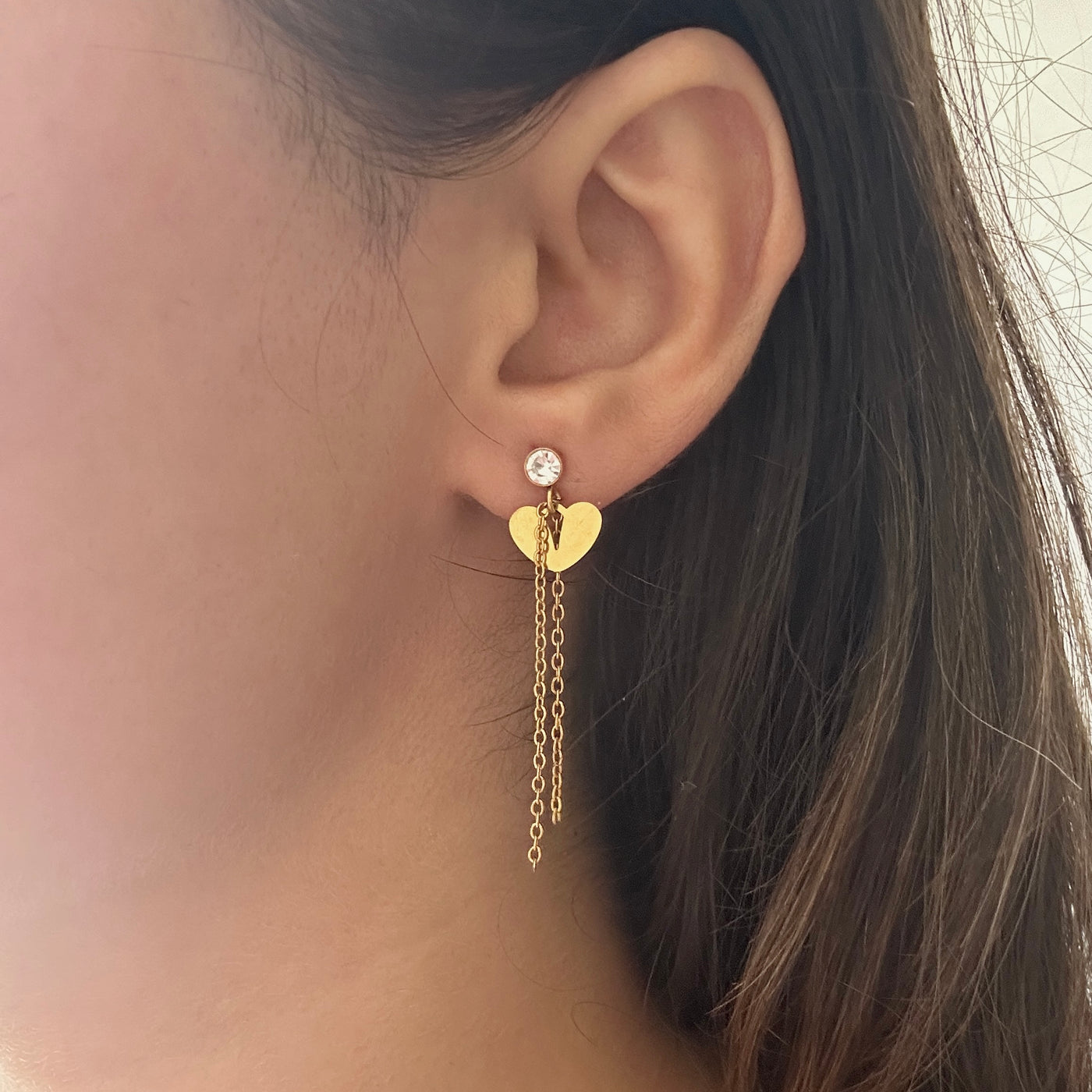 Eshq 18K Gold Plated Earrings