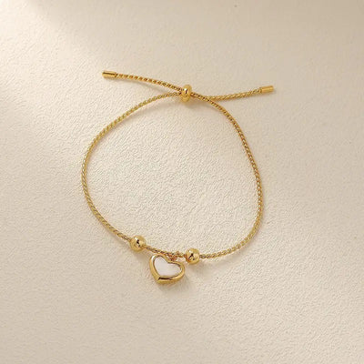 Amore 18K Gold Plated Adjustable Bracelet
