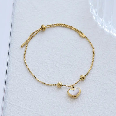 Amore 18K Gold Plated Adjustable Bracelet