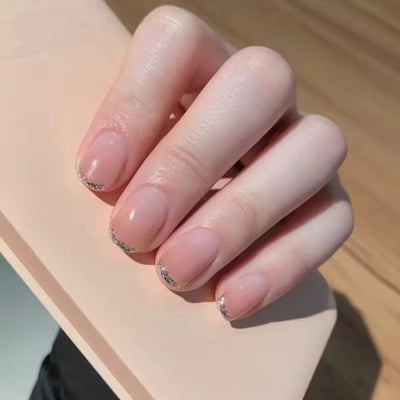 Silver Lining Press-On Nails