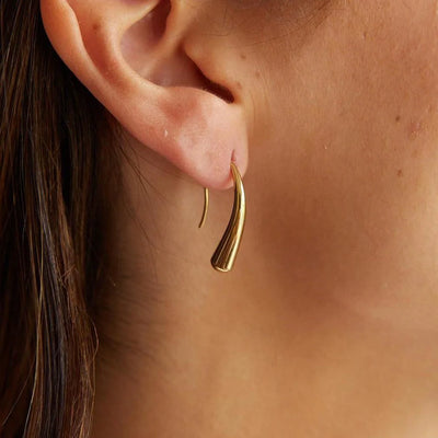 Blaire 18 Gold Plated Dainty Earrings