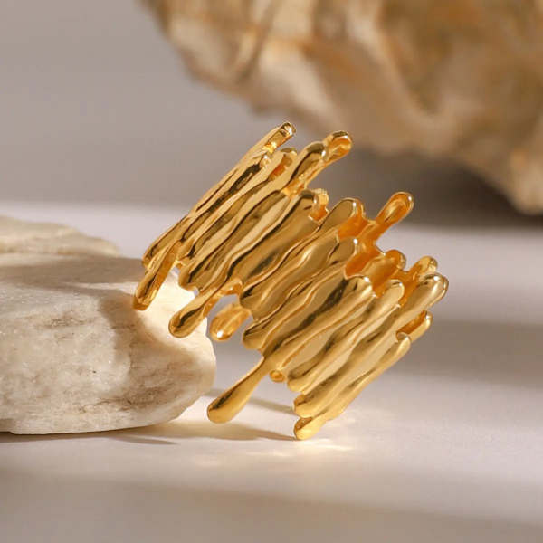 Antra 18k Gold Plated Ring