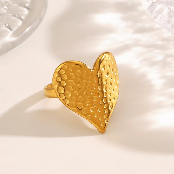 Qutee 18k Gold Plated Ring