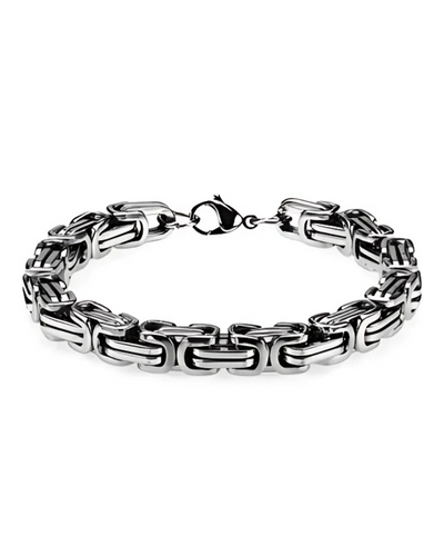 Zenith Byzantine Chain Bracelet- Silver