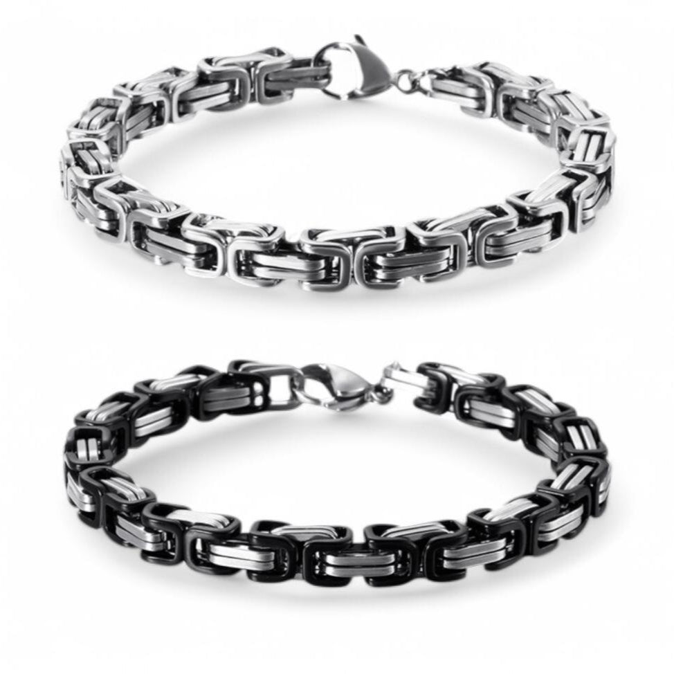 Zenith Byzantine Chain Bracelet- Silver