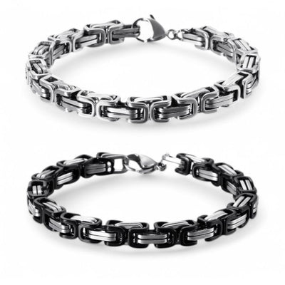 Zenith Byzantine Chain Bracelet- Silver