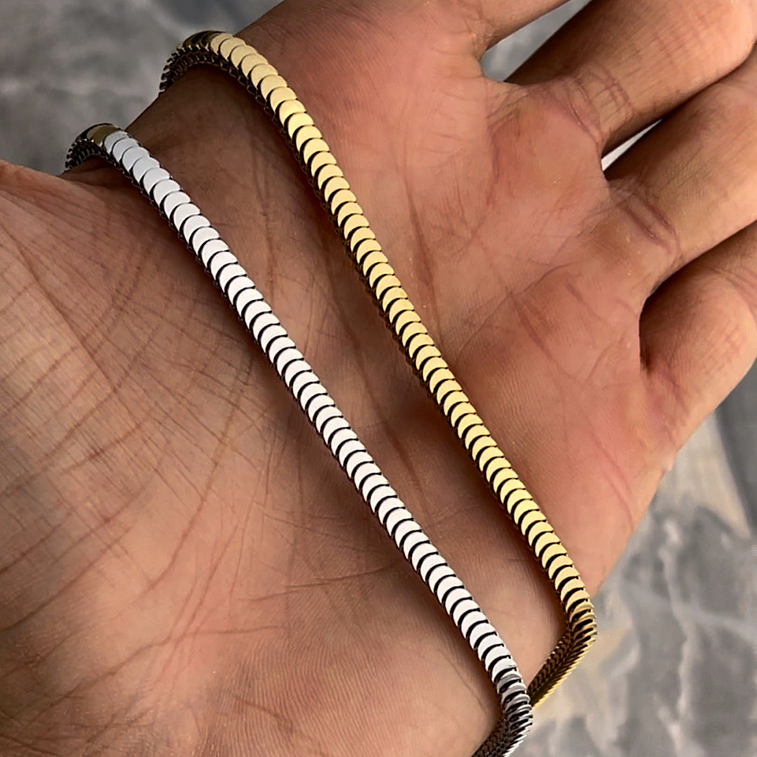 Disc Anti-tarnish bracelet