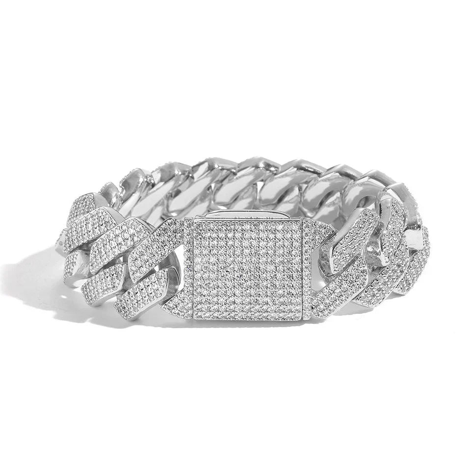 Zion Iced Out Cuban Bracelet