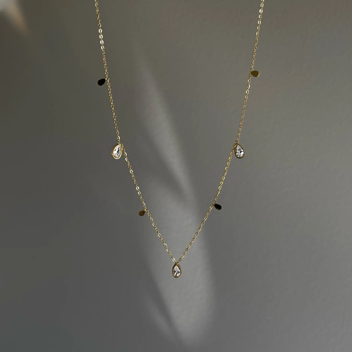 Alena 18K Gold Plated Dainty Necklace