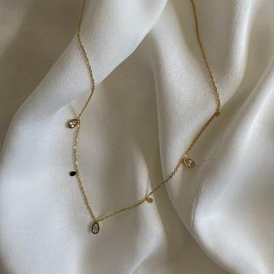 Alena 18K Gold Plated Dainty Necklace