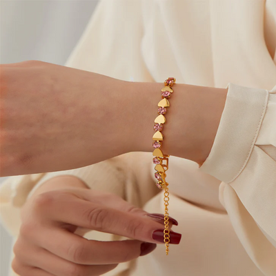 Cotton Candy 18K Gold Plated Bracelet