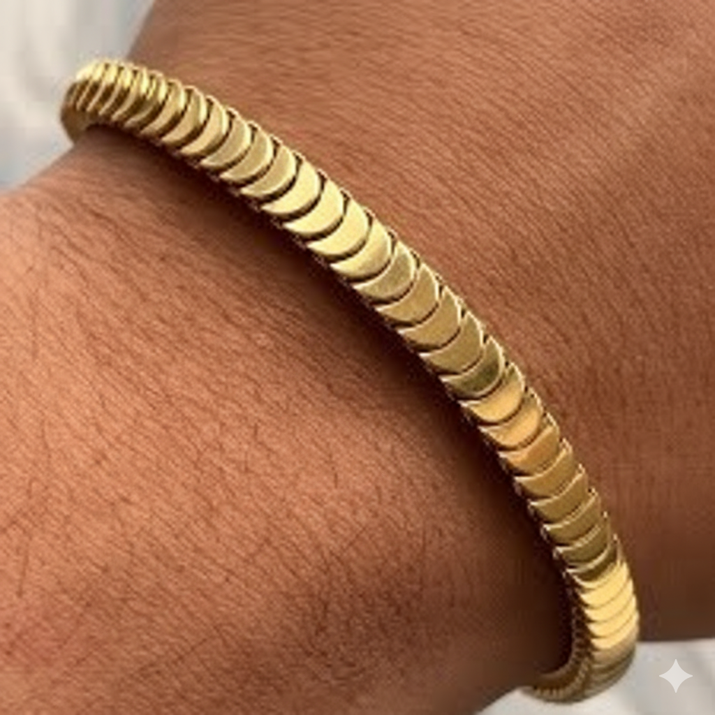 Disc Anti-tarnish bracelet