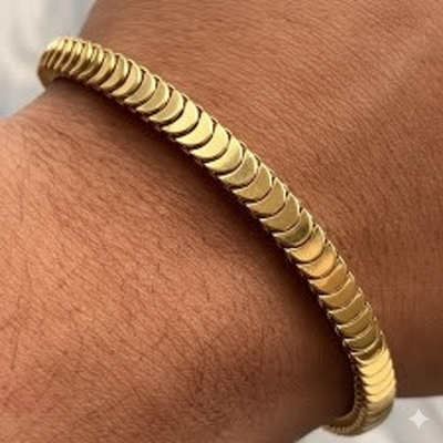Disc Anti-tarnish bracelet